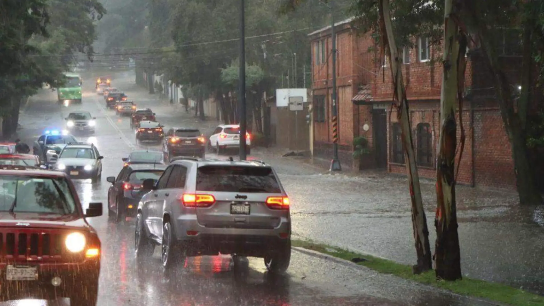 Lluvias en Álvaro Obregón